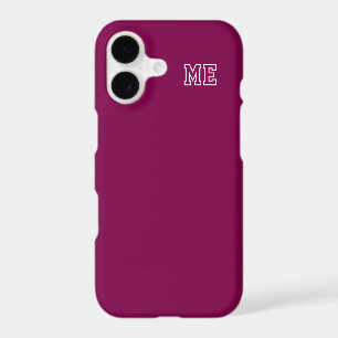 College Wine Varsity Monogram Initials
