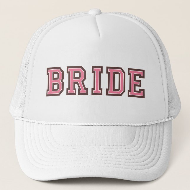 Collegiate Bride Trucker Hat (Front)