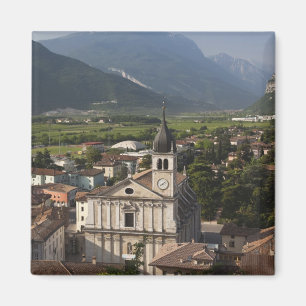 Collegiate church in morning, Arco, Trento Magnet