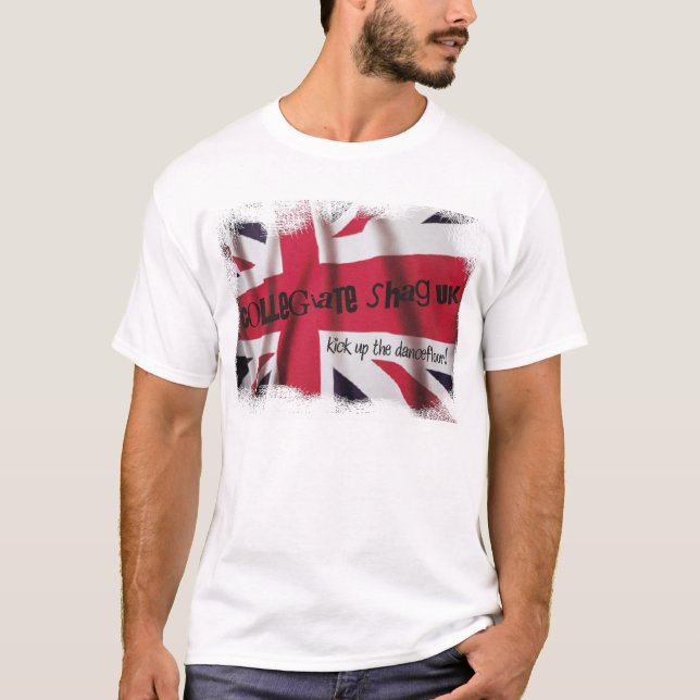 Collegiate Shag UK Union Flag T-shirt (Front)