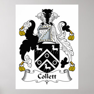 Collett Family Crest Poster