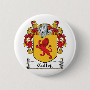 Colley Family Crest 6 Cm Round Badge
