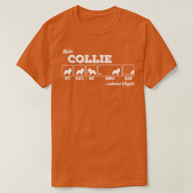 Collie 2 T-Shirt (Design Front)