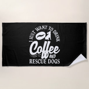 Collie Beach Towel