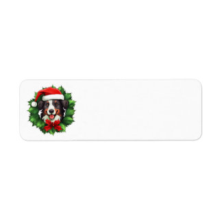 Collie Christmas Wreath