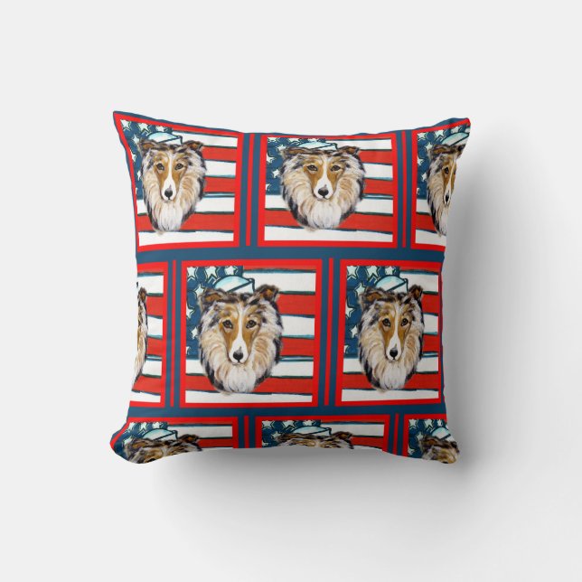 Collie    cushion (Front)
