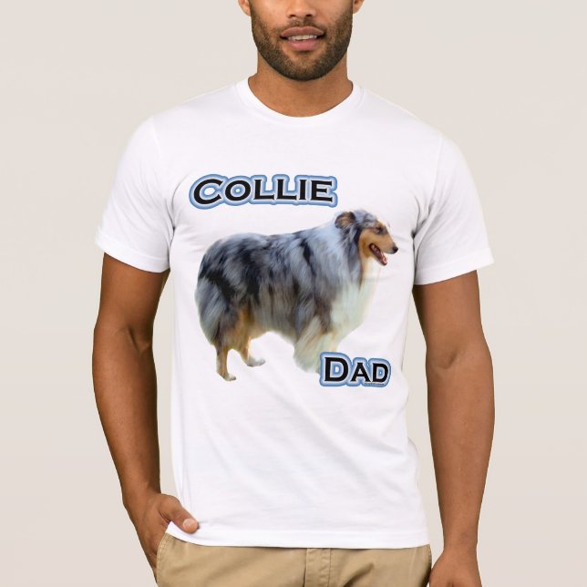 Collie Dad 4 T-Shirt (Front)