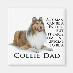 Collie Dad Magnet