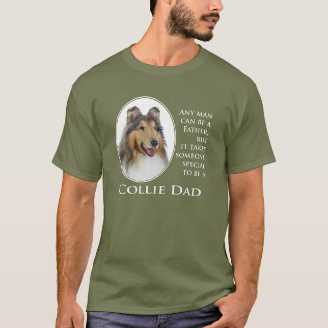 Collie Dad T-Shirt (Front)