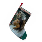 Collie Happy Collidays Christmas