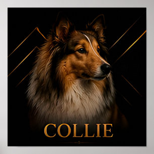 Collie Heritage Shepherd Collection Poster