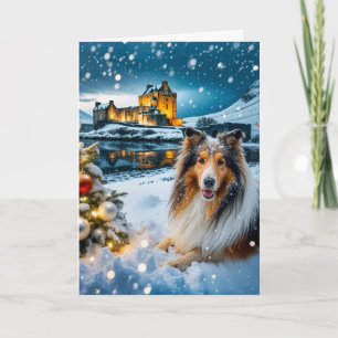 Collie Holiday Card