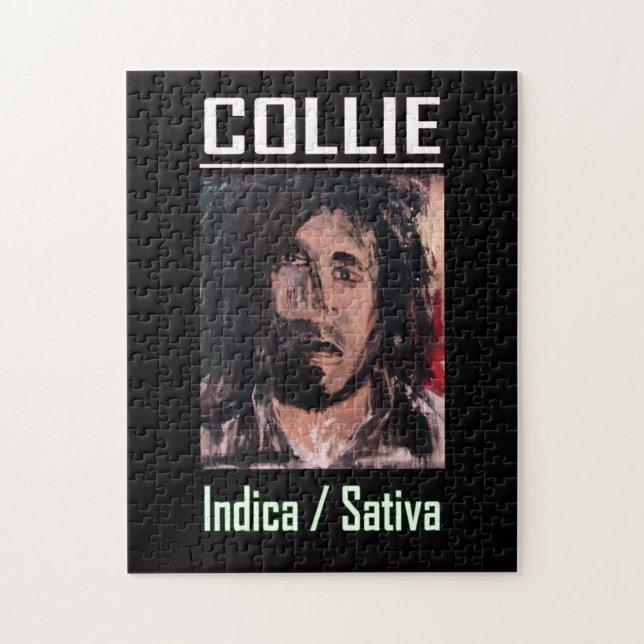 COLLIE INDICA SATIVA JIGSAW PUZZLE (Vertical)