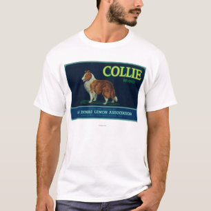 Collie Lemon LabelSan Dimas, CA T-Shirt
