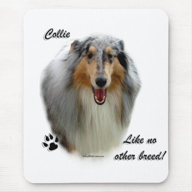 Collie Like No Other Breed Mouse Mat (Front)