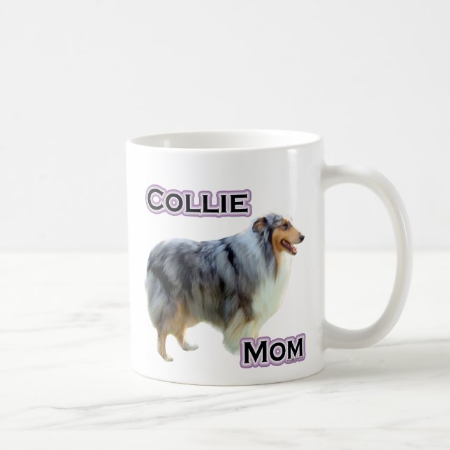 Collie Mum 4 Coffee Mug (Right)