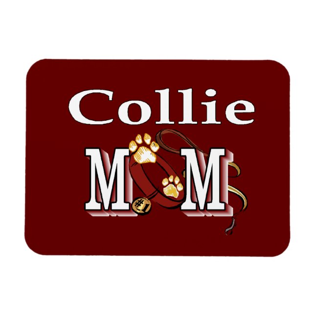 Collie Mum Gifts Magnet (Horizontal)