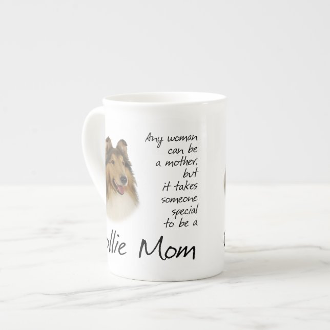 Collie Mum Mug (Front Left)