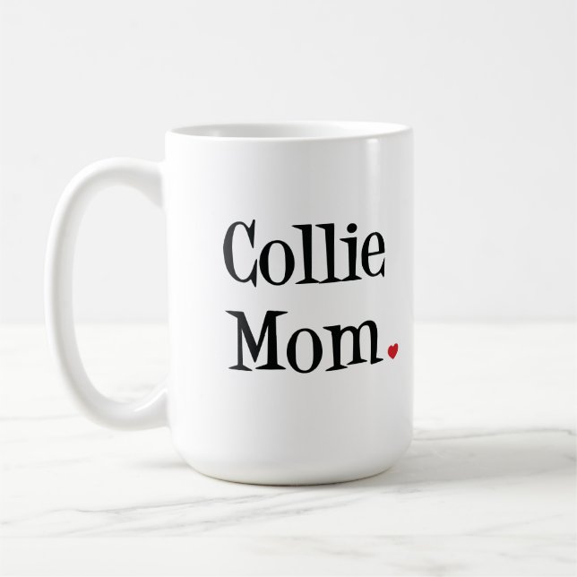Collie Mum Mug (Left)
