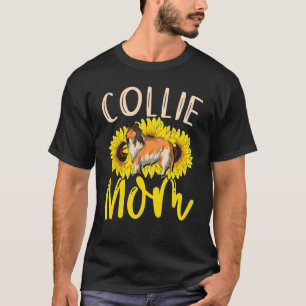 Collie Mum Pet Dog Owner Animal Dog  Rough Collie T-Shirt