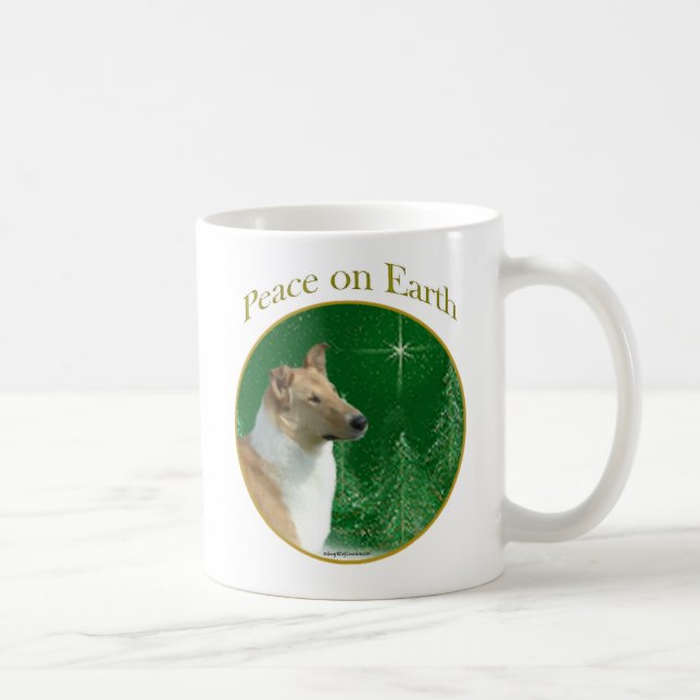 Collie Peace Coffee Mug (Right)