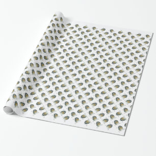 Collie (rough merle) History Design Wrapping Paper