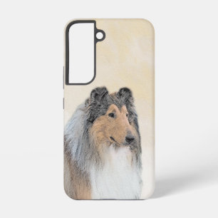 Collie (Rough) Painting - Cute Original Dog Art Samsung Galaxy Case