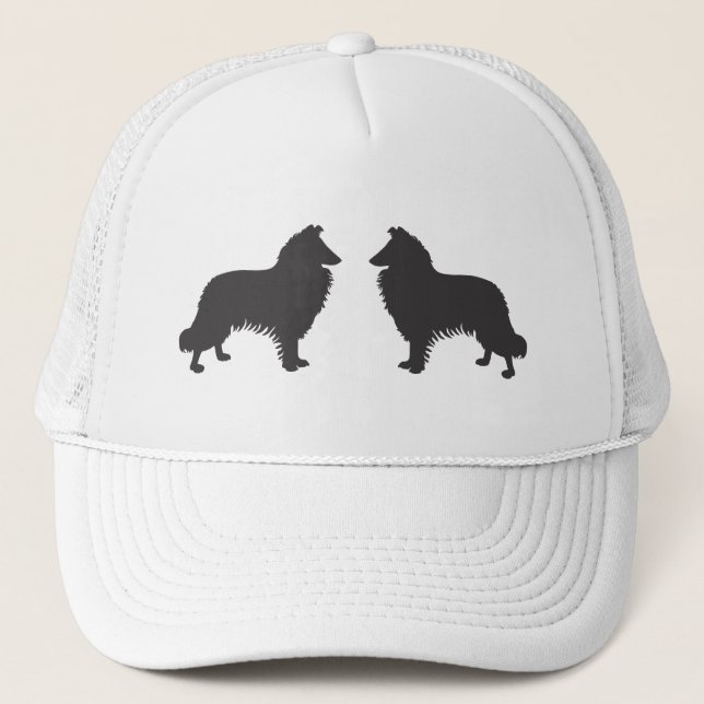 Collie / Sheltie Trucker Hat (Front)