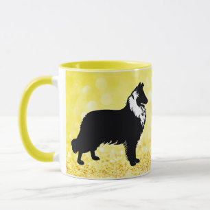 Collie Silhouette  Mug