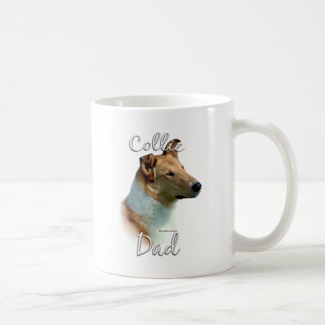 Collie (smooth) Dad 2 Coffee Mug (Right)