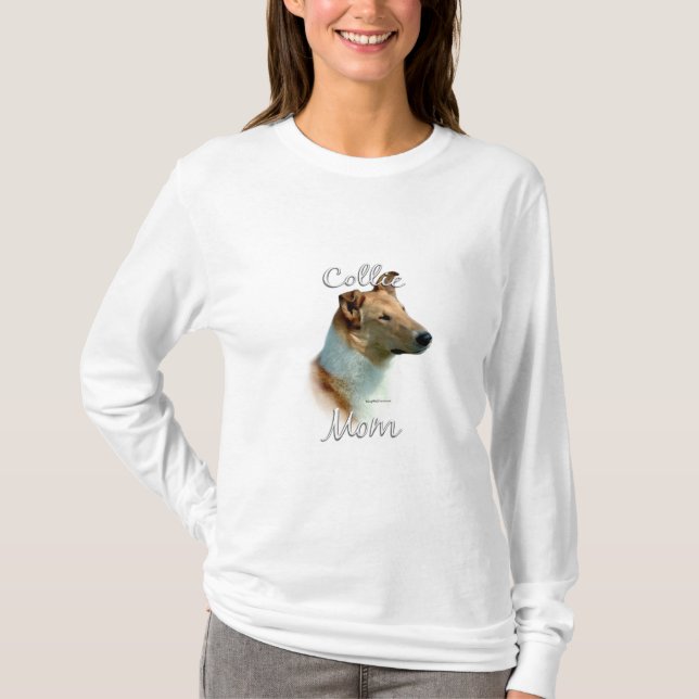 Collie (smooth) Mum 2 T-Shirt (Front)