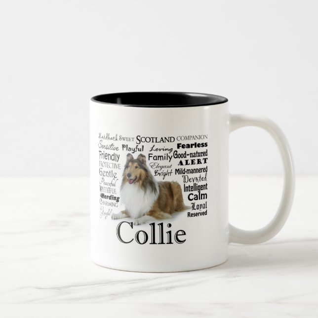 Collie Traits Mug (Right)
