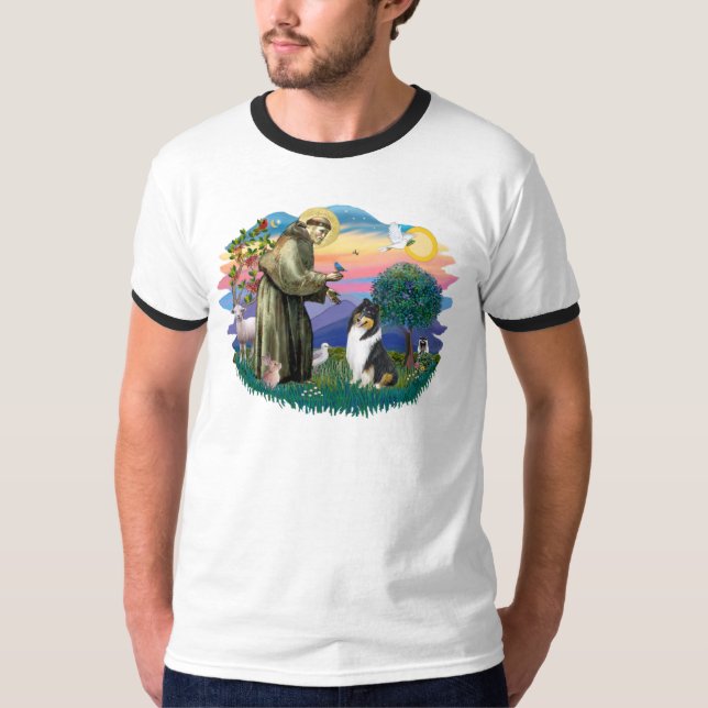 Collie (tri colour) T-Shirt (Front)