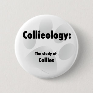 Collieology 6 Cm Round Badge