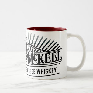 Collier and McKeel Logo Two-Tone Coffee Mug