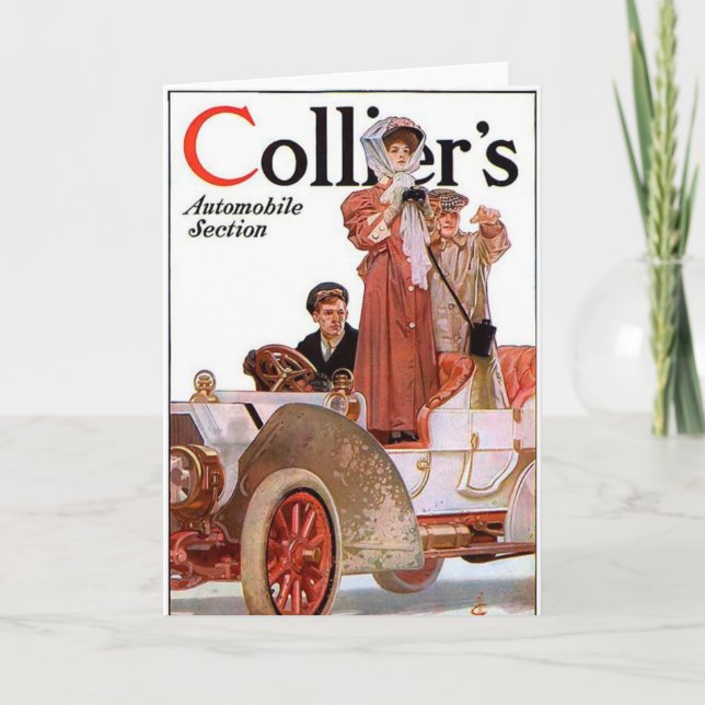 Collier's 1907 - J.C. Leyendecker, illustrator Card (Front)