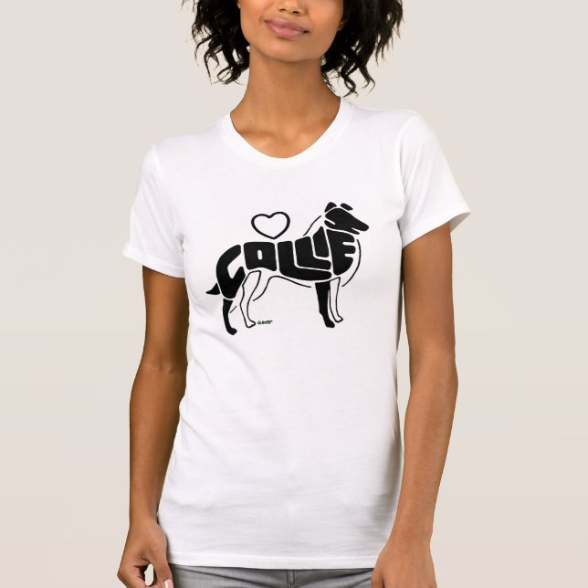 COLLIES SILHOUETTE T-Shirt (Front)