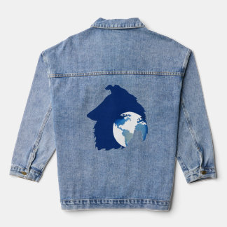ColliesWithoutBorders logo Denim Jacket