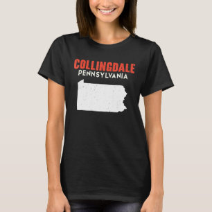 Collingdale Pennsylvania USA State America Travel T-Shirt
