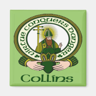 Collins Clan Motto Magnet
