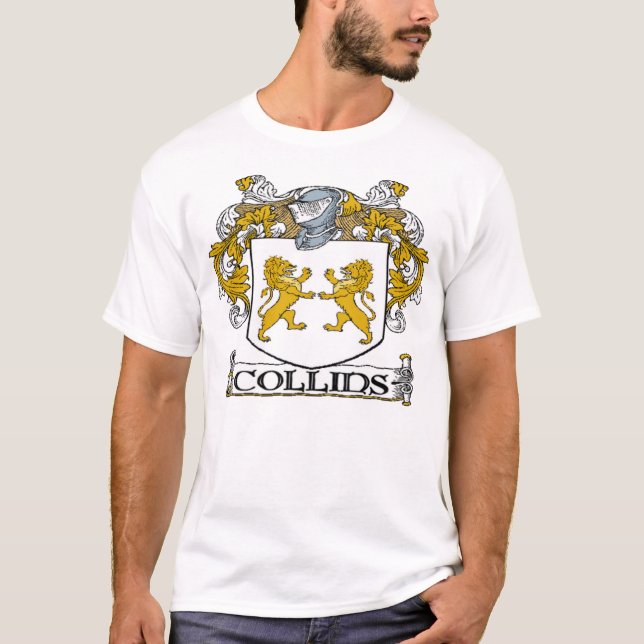 Collins Coat of Arms T-Shirt (Front)