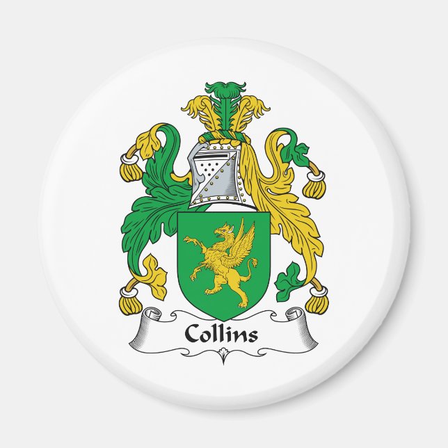 Collins Family Crest Magnet (Front)