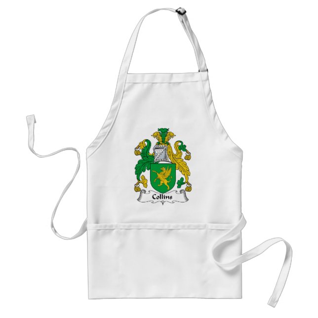 Collins Family Crest Standard Apron (Front)