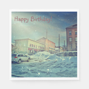 Collinsville Birthday Napkin