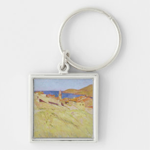 Collioure Landscape Key Ring