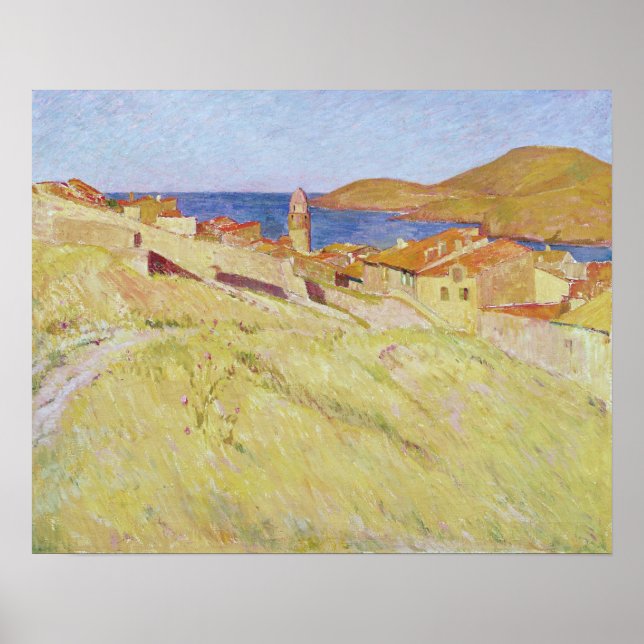 Collioure Landscape Poster (Front)
