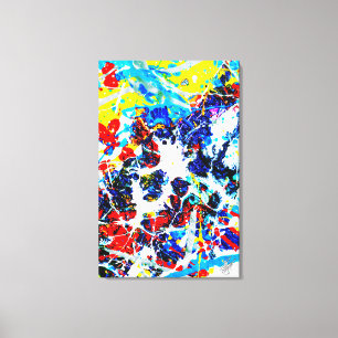 Collision of the Minds Canvas Print
