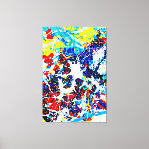 Collision of the Minds Canvas Print