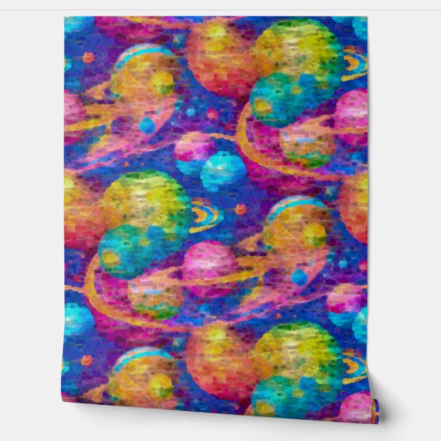 Collisions in Time Wallpaper (Unrolling)