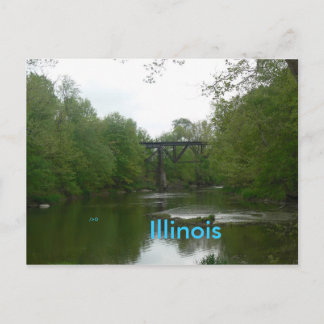 Collisontrestle Illinois, Postcard